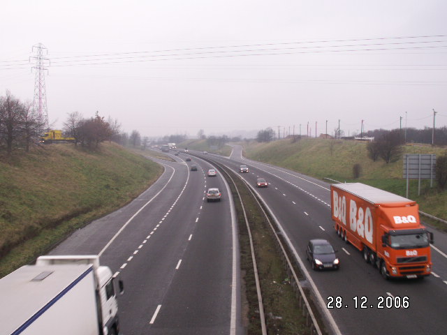 File:A1(M) Sprotbrough looking north.jpg