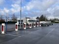 Electric vehicle charging point: Tesla Supercharger Thurrock 2025.jpg