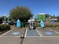 Electric vehicle charging point: GeniePoint Uttoxeter 2025.jpg