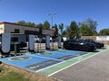 Electric vehicle charging point: EV Point Uttoxeter 2025.jpg
