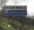 Welcome Break Burger King Telford services.