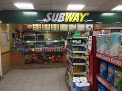 Subway bar.