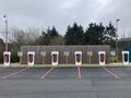 Electric vehicle charging point: Tesla Braintree Electric 2025.jpg