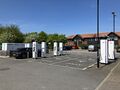 Electric vehicle charging point: IONITY Baldock 2025.jpg