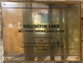 RoadChef Lodge: Killington Lake plaque 2023.jpg