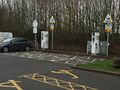 Electric vehicle charging point: Ecotricity Donington 2017.JPG