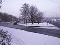 Esso: Rownhams eastbound petrol station snow.jpg