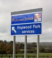 Welcome Break KFC Hopwood Park services.