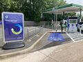 Electric vehicle charging point: BP Pulse Budbrooke South 2023.jpg