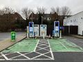 Electric vehicle charging point: BP Pulse Brackley 2024.jpg