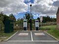 Electric vehicle charging point: InstaVolt Wynyard Park 2024.jpg