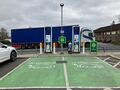 Electric vehicle charging point: BP Pulse Milton Heights 2024.jpg