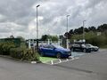 Electric vehicle charging point: GRIDSERVE Leeming Bar 2025.jpg